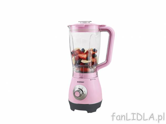 Blender kielichowy 600 W marki SilverCrest, cena 69,00 PLN. Design w stylowym klimacie ...