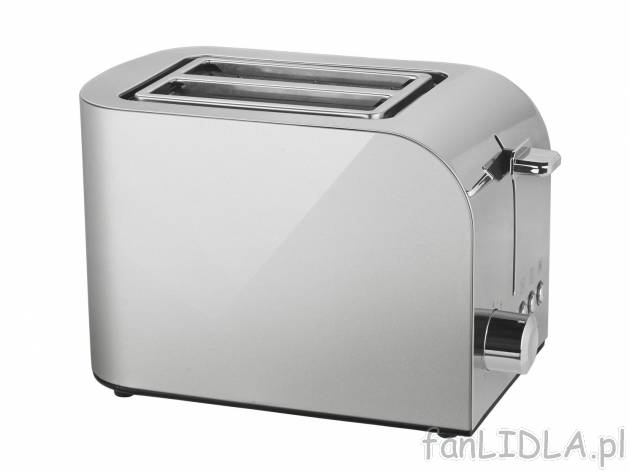Toster 1040 W , cena 79,90 PLN 
- front ze stali szlachetnej
- nakładka na bułki
- ...