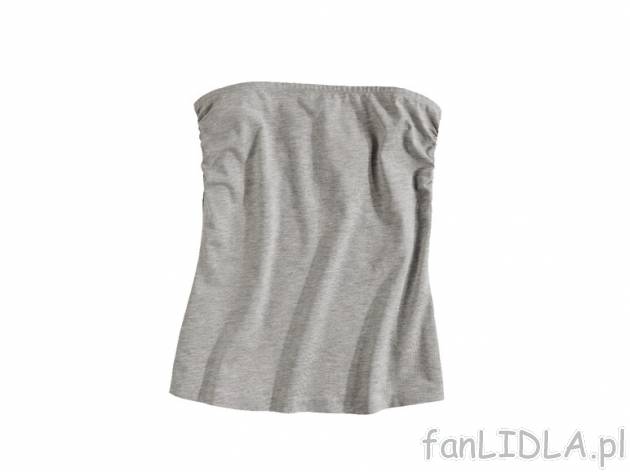 Bluzki typu bandeau 2 szt. Esmara, cena 14,99 PLN za 2 szt. 
- rozmiary: XS-L (nie ...