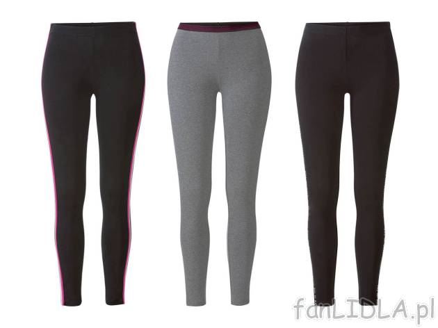 ESMARA® Legginsy damskie , cena 22,99 PLN 
ESMARA® Legginsy damskie 3 wzory ...
