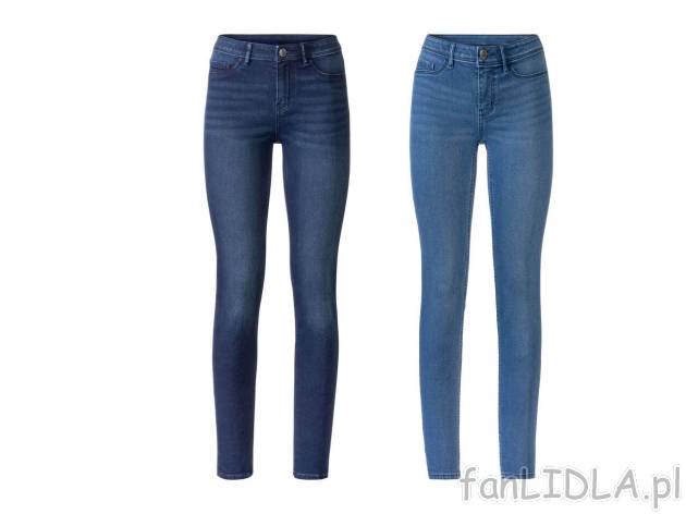 ESMARA® Jeansy damskie , cena 34,99 PLN 
ESMARA® Jeansy damskie 2 wzory 
- rozmiary ...