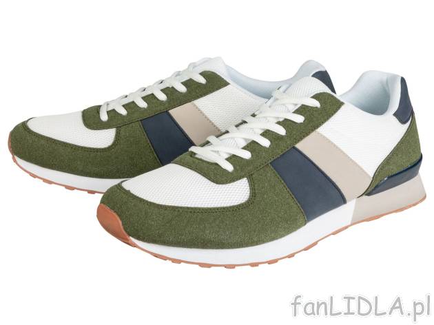 LIVERGY® Sneakersy męskie , cena 69,9 PLN 
LIVERGY® Sneakersy męskie 2 wzory ...