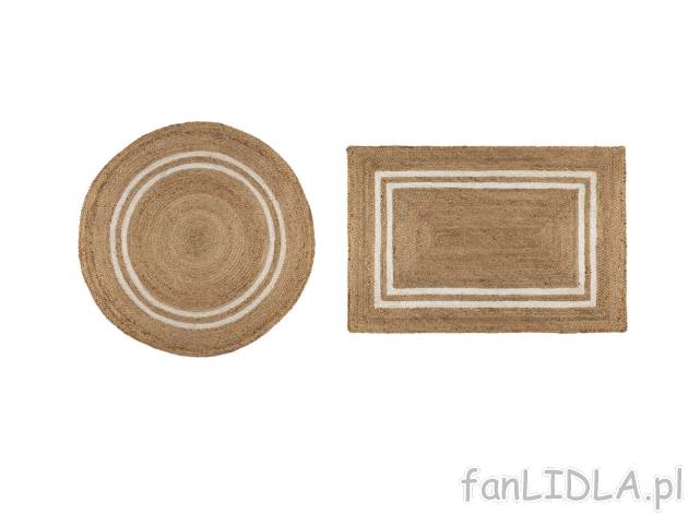 LIVARNO HOME® Dywan z juty , cena 69,9 PLN 
LIVARNO HOME® Dywan z juty 2 wzory ...
