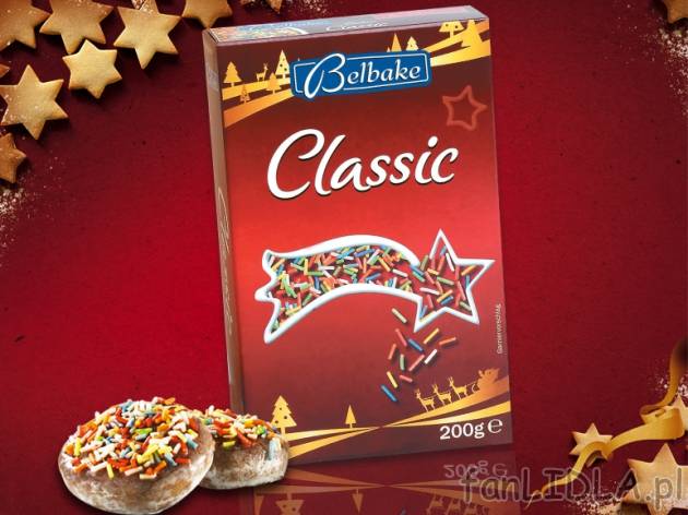 Posypka cukrowa , cena 3,99 PLN za 200 g, 100g=2,00 PLN. 
- Najbardziej tradycyjna, ...