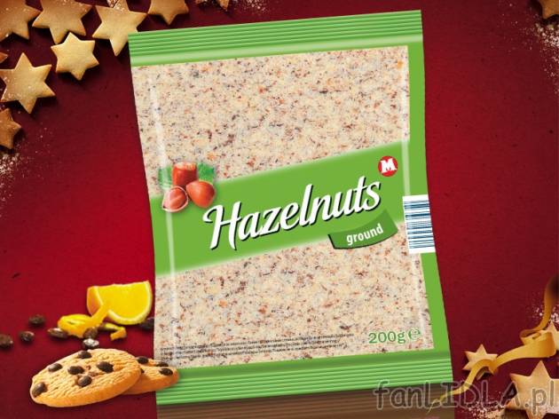 Orzechy laskowe mielone , cena 7,99 PLN za 200 g, 100g=4,00 PLN. 
- Wymarzony dodatek ...