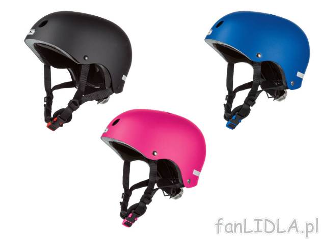 CRIVIT® Kask dziecięcy , cena 59,9 PLN 
CRIVIT® Kask dziecięcy 3 kolory 
- ...