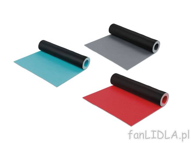CRIVIT® Mata fitness , cena 34,99 PLN 
CRIVIT® Mata fitness 3 kolory 
- 150 ...