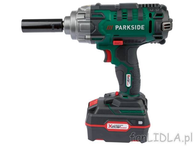 PARKSIDE® Akumulatorowy klucz udarowy 20 V , cena 399 PLN 
PARKSIDE® Akumulatorowy ...