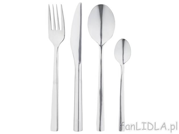ERNESTO® Zestaw sztućców ze stali szlachetnej, , cena 79,9 PLN 
ERNESTO® Zestaw ...