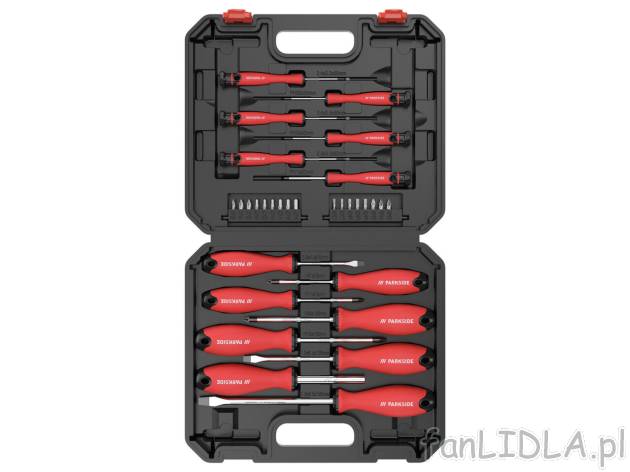 PARKSIDE® Zestaw wkrętaków, 32 elementy , cena 49,99 PLN 
PARKSIDE® Zestaw ...
