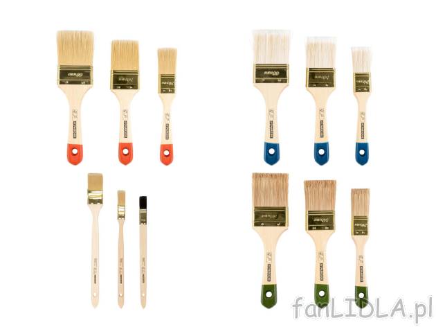 PARKSIDE® Zestaw 3 pędzli malarskich , cena 9,99 PLN 
PARKSIDE® Zestaw 3 pędzli ...