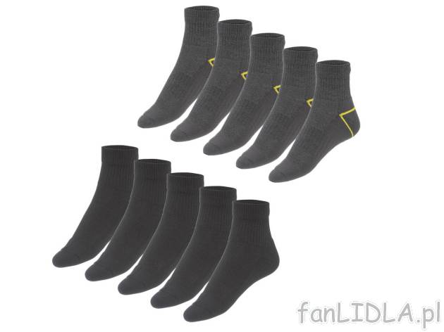 PARKSIDE® Skarpetki męskie robocze, 5 par , cena 4,99 PLN 
PARKSIDE® Skarpetki ...