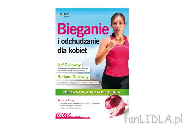 Książka Bieganie i odchudzanie dla kobiet , cena 24,99 PLN za 1 szt. 
- miękka ...