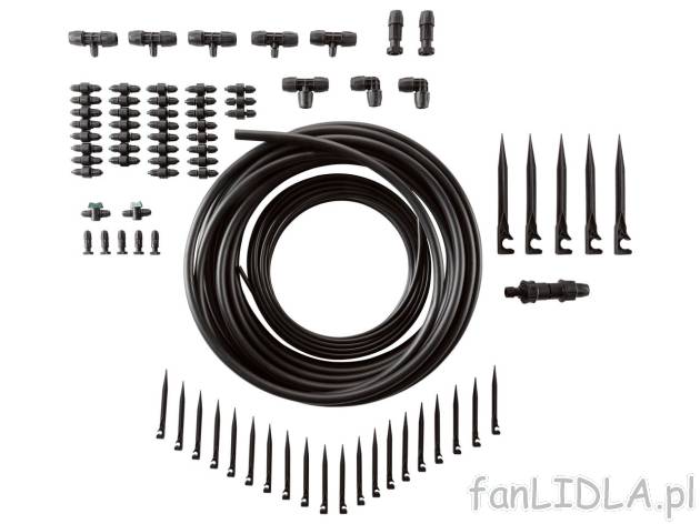 PARKSIDE® Zestaw do nawadniania kropelkowego, , cena 89,9 PLN 
80 elementów 
- ...