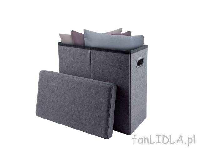 LIVARNO HOME® Puf ze schowkiem , cena 29 PLN 
LIVARNO HOME® Puf ze schowkiem ...