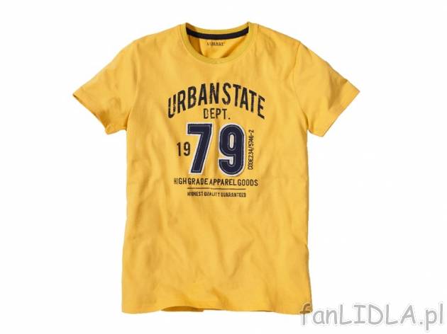 T-shirt Livergy, cena 19,99 PLN za 1 szt. 
- 100% bawełna 
- 3 kolory do wyboru ...
