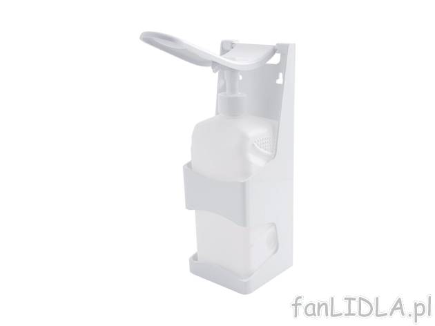 WENKO® Dozownik środka dezynfekującego , cena 12 PLN 

- 9,4 x 26,4 x 16 cm ...