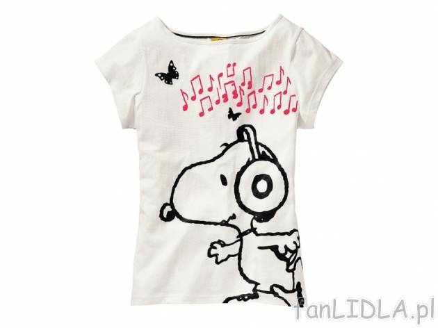 T-shirt Esmara, cena 21,99 PLN za 1 szt. 
- 100% bawełna 
- rozmiary: XS-L* (*nie ...