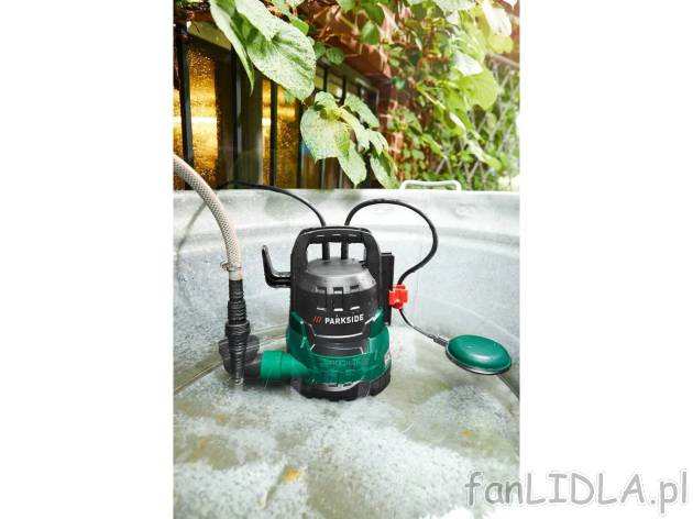 PARKSIDE® Pompa zanurzeniowa 400 W , cena 129 PLN 
PARKSIDE® Pompa zanurzeniowa ...