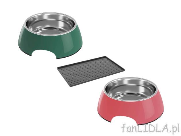 ZOOFARI® Miska, zestaw 2 misek lub mata pod miski , cena 29,99 PLN 
ZOOFARI® ...