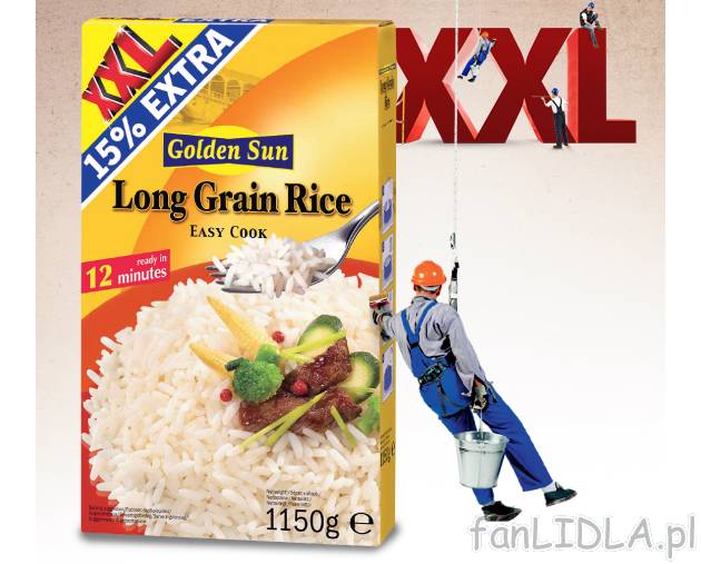 Ryż parboiled , cena 4,99 PLN za 1150 g/1 opak. 
- Stanowi podstwę kuchni orientalnej. ...