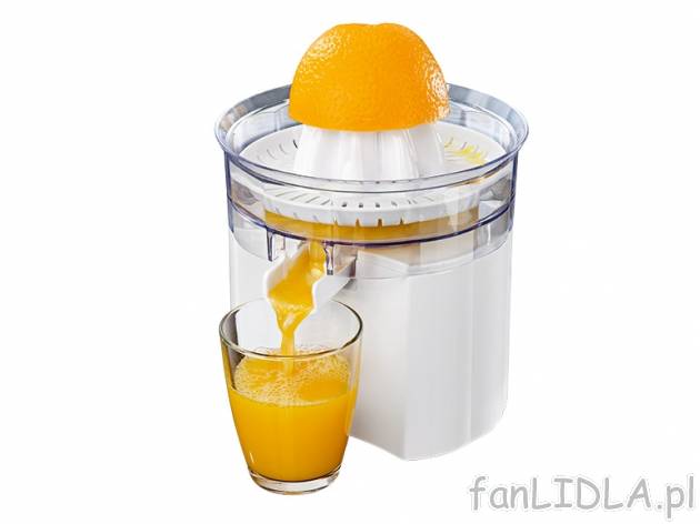 Wyciskarka do cytrusów Silvercrest Kitchen Tools, cena 49,99 PLN za 1 szt. 
- bieg ...