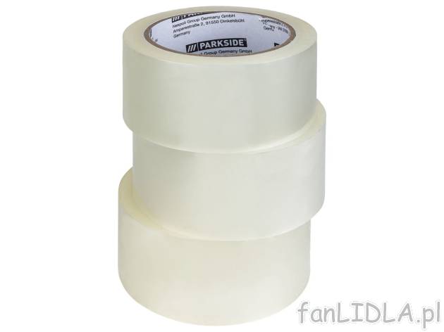 PARKSIDE® Zestaw 3 taśm klejących , cena 17,99 PLN 
PARKSIDE® Zestaw 3 taśm ...