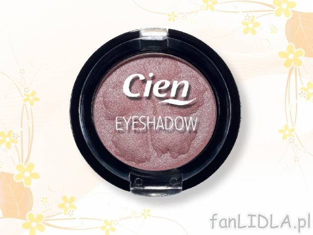Cienie do powiek , cena 5,99 PLN za 3g/1 szt., 100g=199,67 PLN.