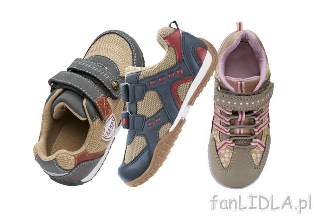 Buty dziecięce Lupilu, cena 34,99 PLN za 1 para 
- z łatwego w pielęgnacji ...