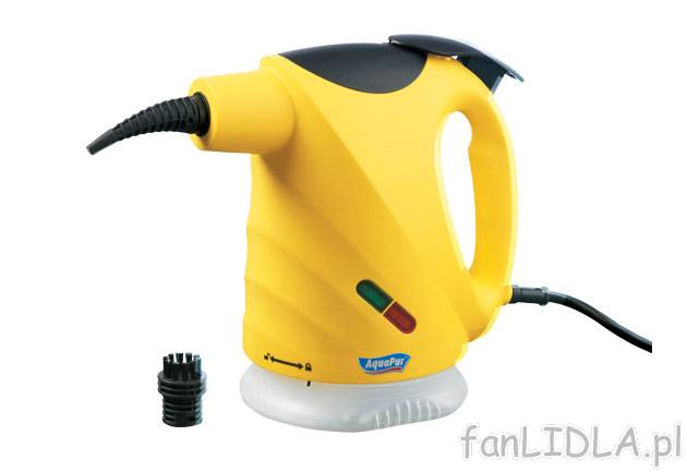 Ręczna myjka parowa 1300 W AquaPur, cena 99,00 PLN za 1 szt. 
- dokładne czyszczenie ...