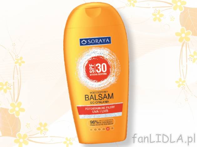 Balsam do opalania SPF 30 , cena 21,99 PLN za 200ml/1 opak., 100ml=11,00 PLN.