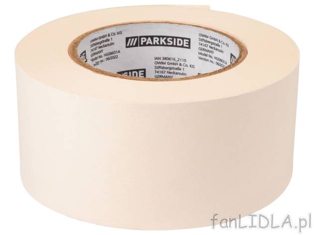 PARKSIDE® Taśma papierowa lub taśma z włókna , cena 17,99 PLN 
PARKSIDE® Taśma ...