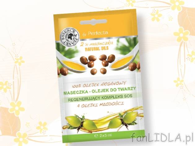 Maseczka do twarzy , cena 1,69 PLN za 2x5 ml/1 szt., 100ml=16,90 PLN.