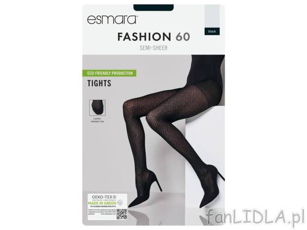 ESMARA® Rajstopy damskie 30 lub 60 DEN , cena 16,99 PLN 
ESMARA® Rajstopy damskie ...