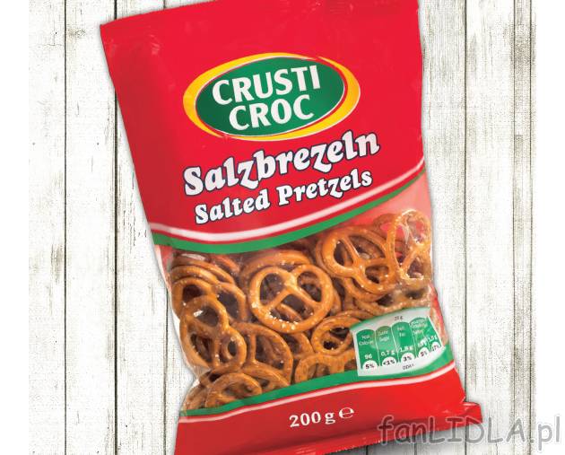 Precelki , cena 2,99 PLN za 200 g/1 opak. 
- Solone, chrupiące, idealna alternatywa ...