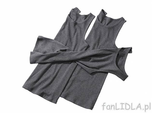 Podkoszulki 3 szt. Livergy, cena 27,99 PLN za 3 szt. 
- rozmiary: M-XL 
- 100% ...