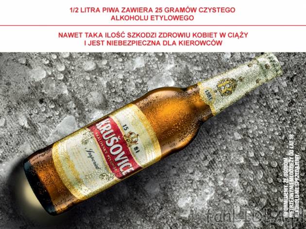 Krusovce Imperial lub ciemne , cena 3,49 PLN za 500 ml/1 but., 1L=6,98 PLN.