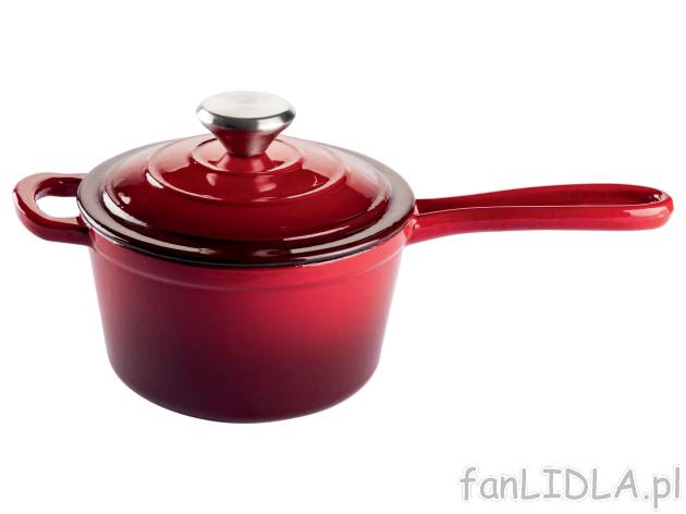 ERNESTO® Rondel z rączką z żeliwa Ø ok. 16 , cena 79,9 PLN 

- powłoka emaliowana ...