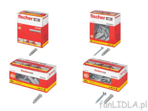 FISCHER® Zestaw kołków montażowych , cena 19,99 PLN