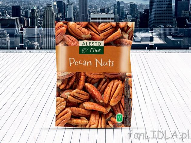 Orzechy pekan , cena 12,99 PLN za 200 g/1 opak., 100g=6,50 PLN.