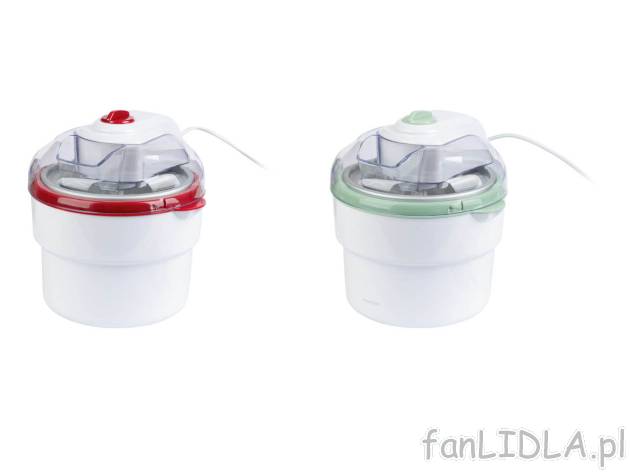 SILVERCREST KITCHEN TOOLS® Maszynka do lodów , cena 99 PLN 
 12 W 2 kolory 
- ...