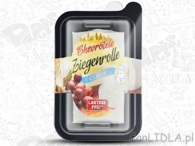Specjały serowe z mleka koziego , cena 5,55 PLN za 100/125 g/1 opak., 100g=5,55/4,44 ...
