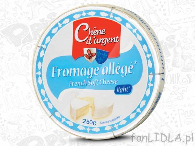 Ser pleśniowy Camembert , cena 6,66 PLN za 250 g/1 opak., 100g=2,66 PLN. 
- Oferta ...