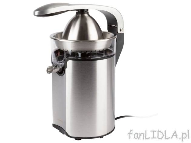 SILVERCREST KITCHEN TOOLS® Wyciskarka do cytrusów , cena 129 PLN 
 
- wyciskanie ...