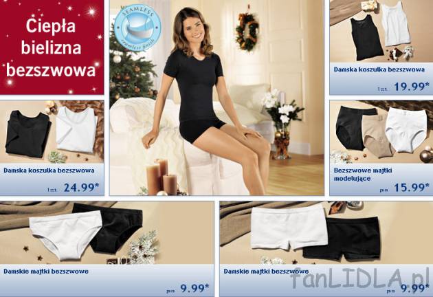 Bielizna damska marki Jolinesse. Doskonała cyrkulacja powietrza dzięki wysokiej ...