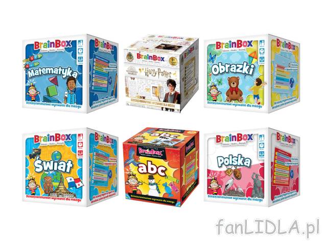 REBEL® Gra &quot;Brainbox&quot; , cena 49,99 PLN 
REBEL® Gra &quot;Brainbox&quot; ...