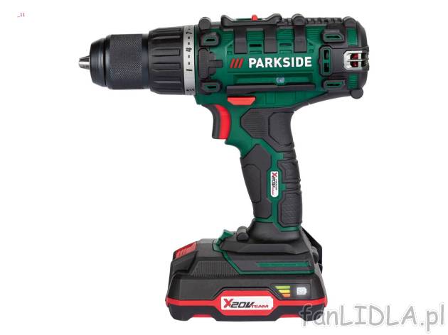 PARKSIDE® Akumulatorowa wiertarkowkrętarka 20 , cena 229 PLN 

- wytrzymały ...