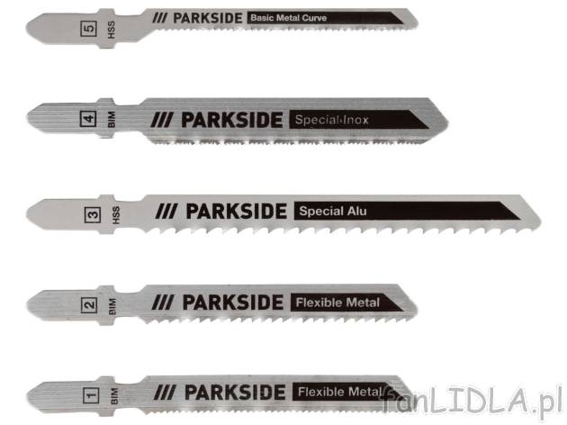 PARKSIDE PERFORMANCE® Zestaw 5 brzeszczotów , cena 19,99 PLN 
PARKSIDE PERFORMANCE® Zestaw ...