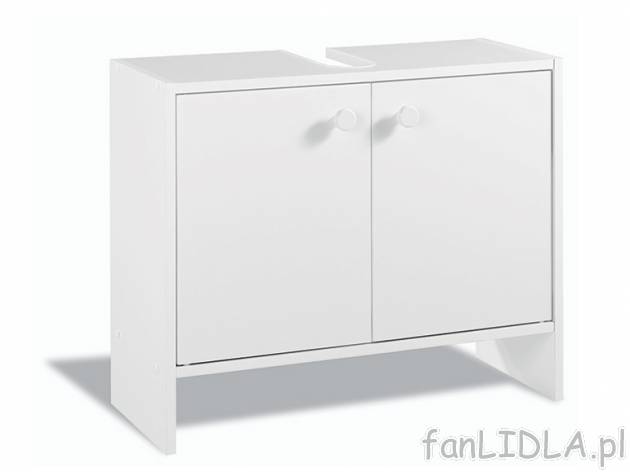 Szafka pod umywalkę Livarno, cena 69,90 PLN za 1 szt. 
- odporna na zarysowania ...