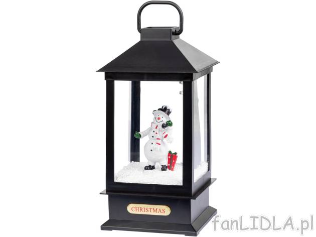 LIVARNO HOME® Grająca latarnia LED z efektem , cena 59,9 PLN 
LIVARNO HOME® Grająca ...